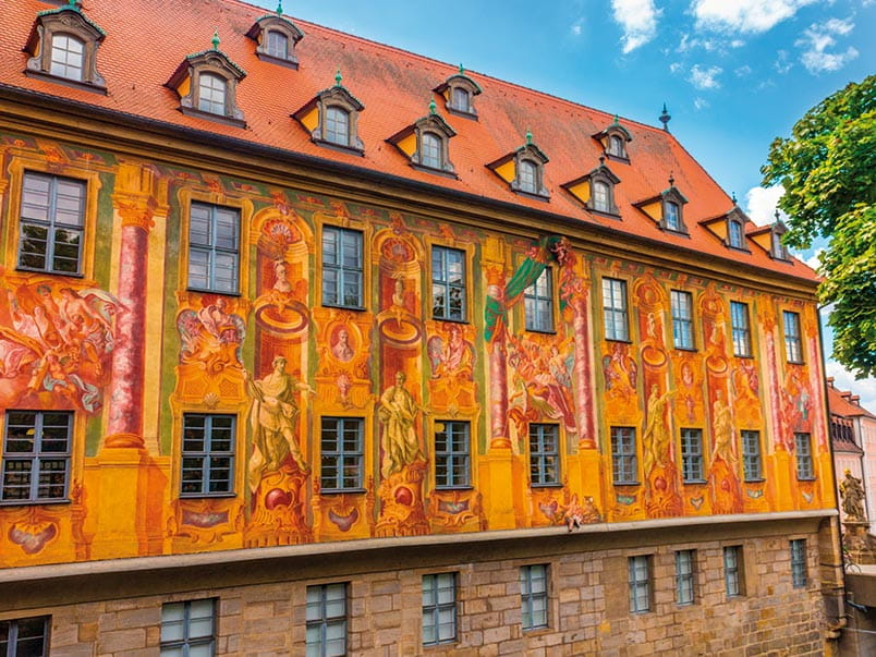 Old Town Hall in Bamberg, Germany